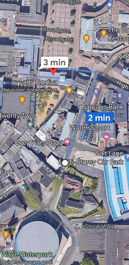 1-bed Studio Flat With Free City Centre Parking Cv1 Apartment Coventry